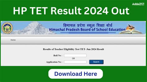 hpbose jbt result 2024|HP TET Result 2024, Download Link, Scorecard, Merit List.